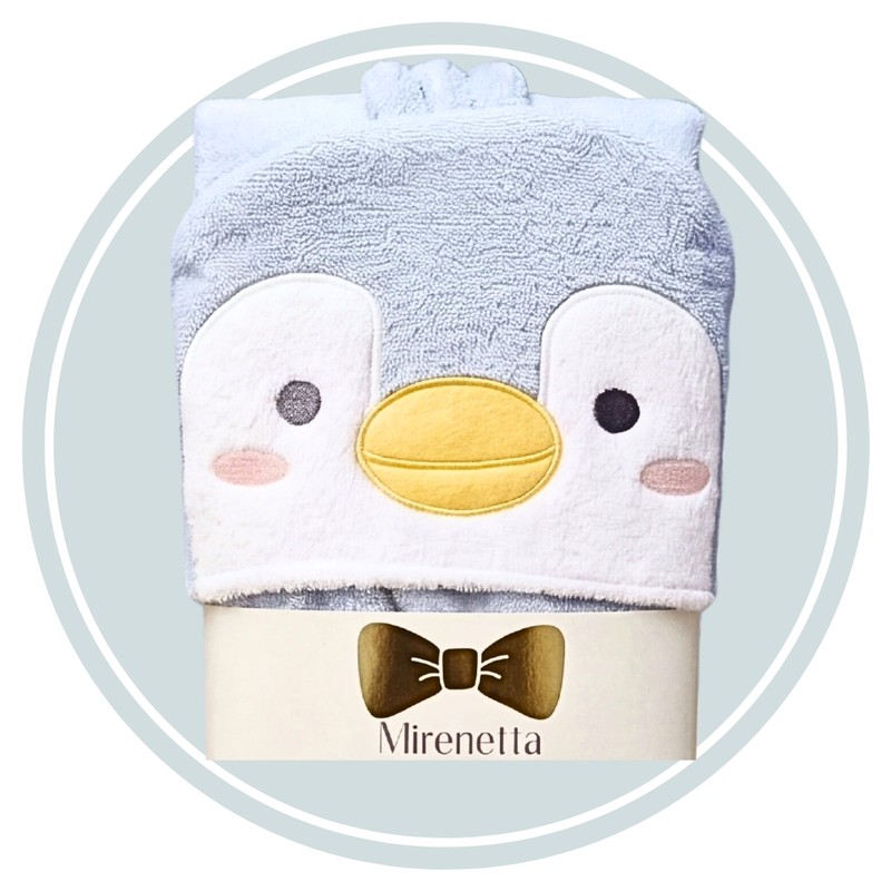フード付きバスタオル ペンギン